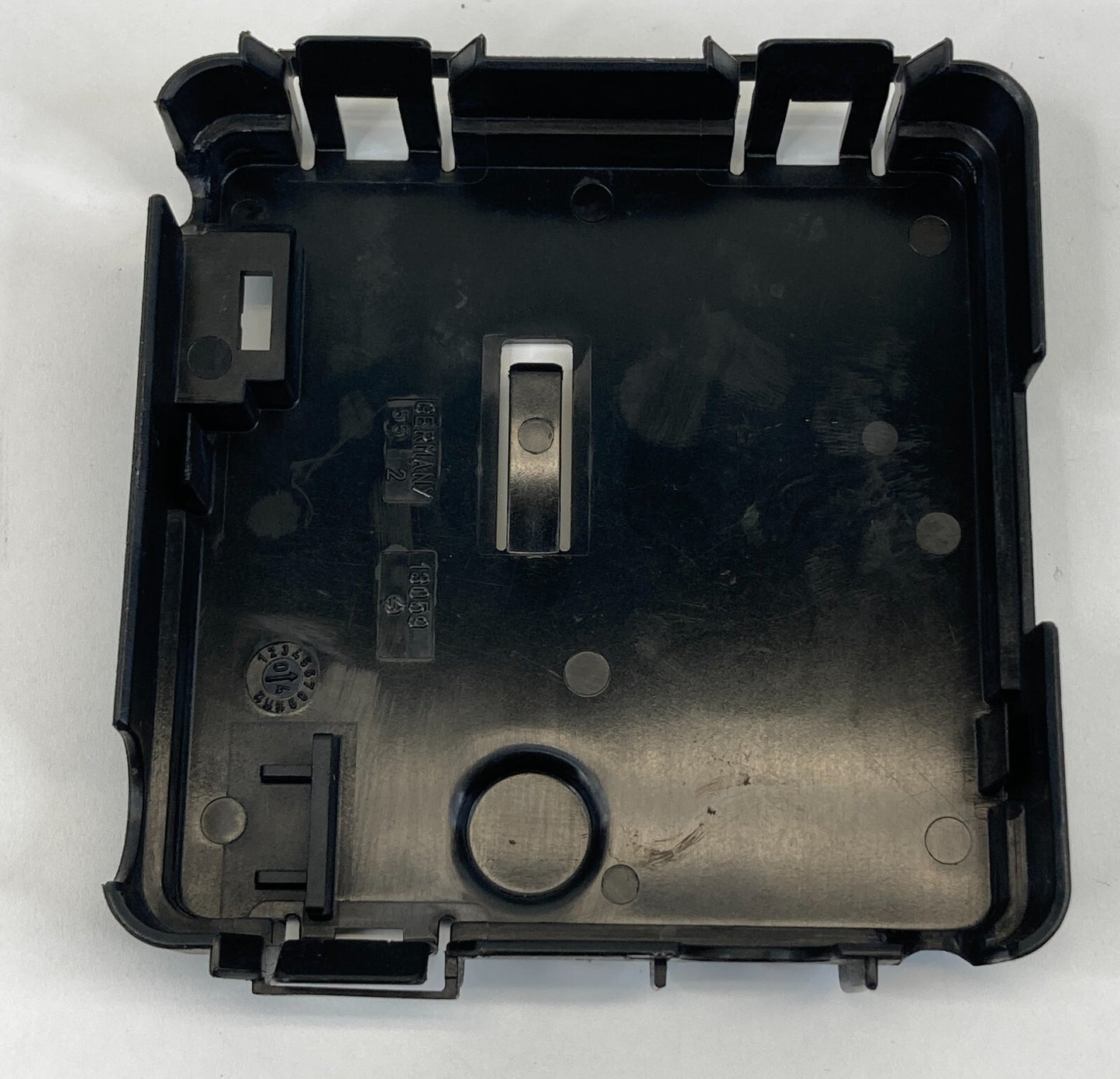 04-10 BMW X3 Rear Trunk Battery Cable Junction Fuse Box Cover Trim Cap 8-387-547