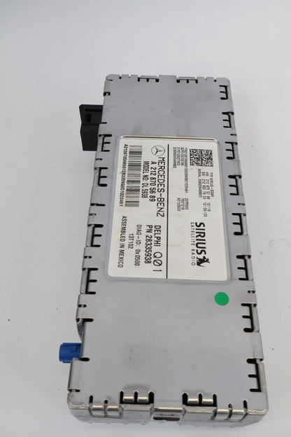 10-16 MERCEDES-BENZ E350 E550 SIRIUS SATELLITE RADIO AUDIO MODULE OEM 2128705689