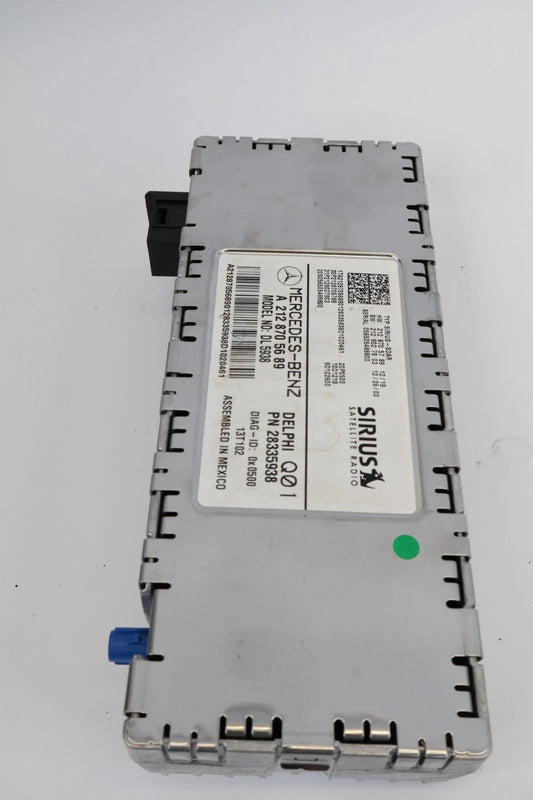 10-16 MERCEDES-BENZ E350 E550 SIRIUS SATELLITE RADIO AUDIO MODULE OEM 2128705689