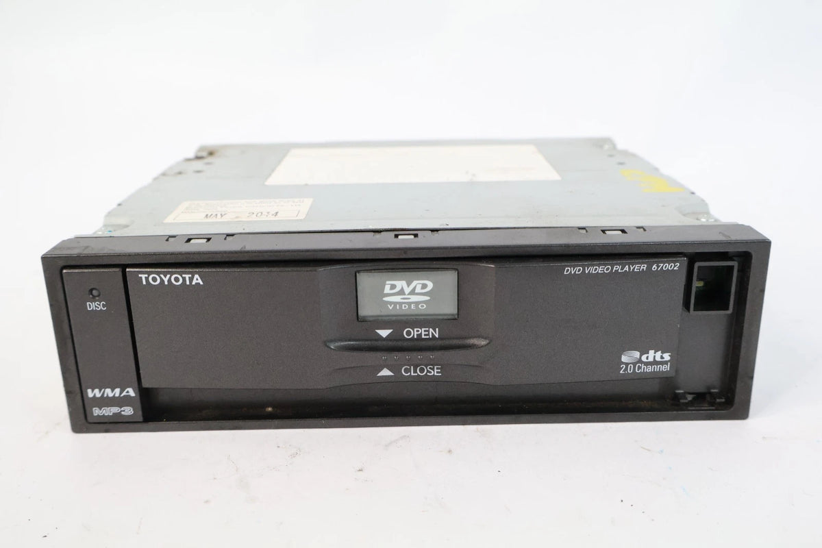 11-14 TOYOTA SIENNA REAR ENTERTAIMENT DVD PLAYER UNIT DASH MOUNT OEM 86270-45010