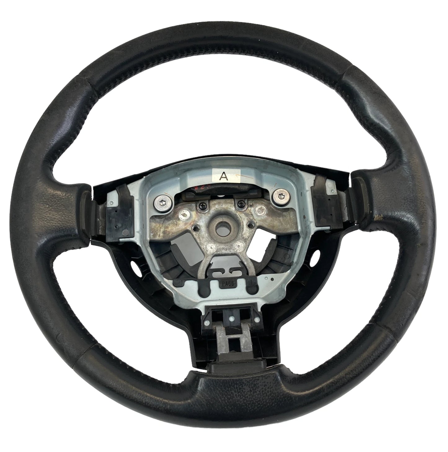 2008-2013 NISSAN ROGUE 14 15 ROGUE SELECT STEERING WHEEL LEATHER BLACK ASSEMBLY