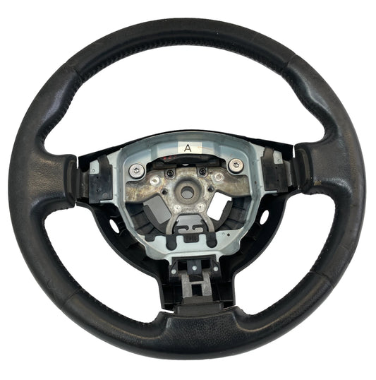 2008-2013 NISSAN ROGUE 14 15 ROGUE SELECT STEERING WHEEL LEATHER BLACK ASSEMBLY