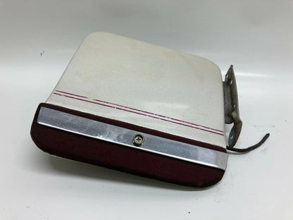 2000-2003 CADILLAC DEVILLE FUEL GAS DOOR TANK LID COVER 800J WHITE PEARL OEM