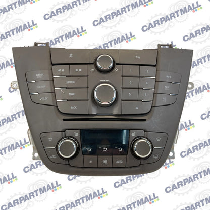 2011-2013 Buick Regal Radio CD Player AC Air Climate Control Panel 13297382 OEM