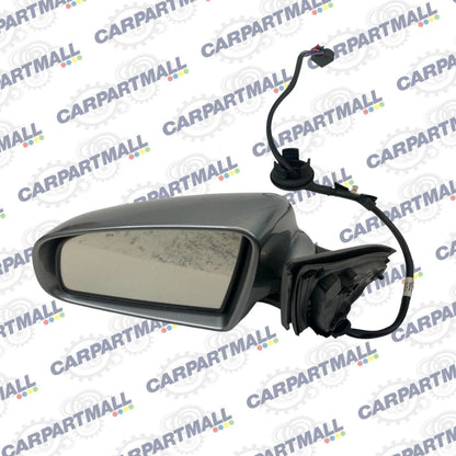 05-09 AUDI A3 A4 A6 QUATTRO LEFT DRIVER SIDE VIEW POWER DOOR MIRROR E1010754 OEM