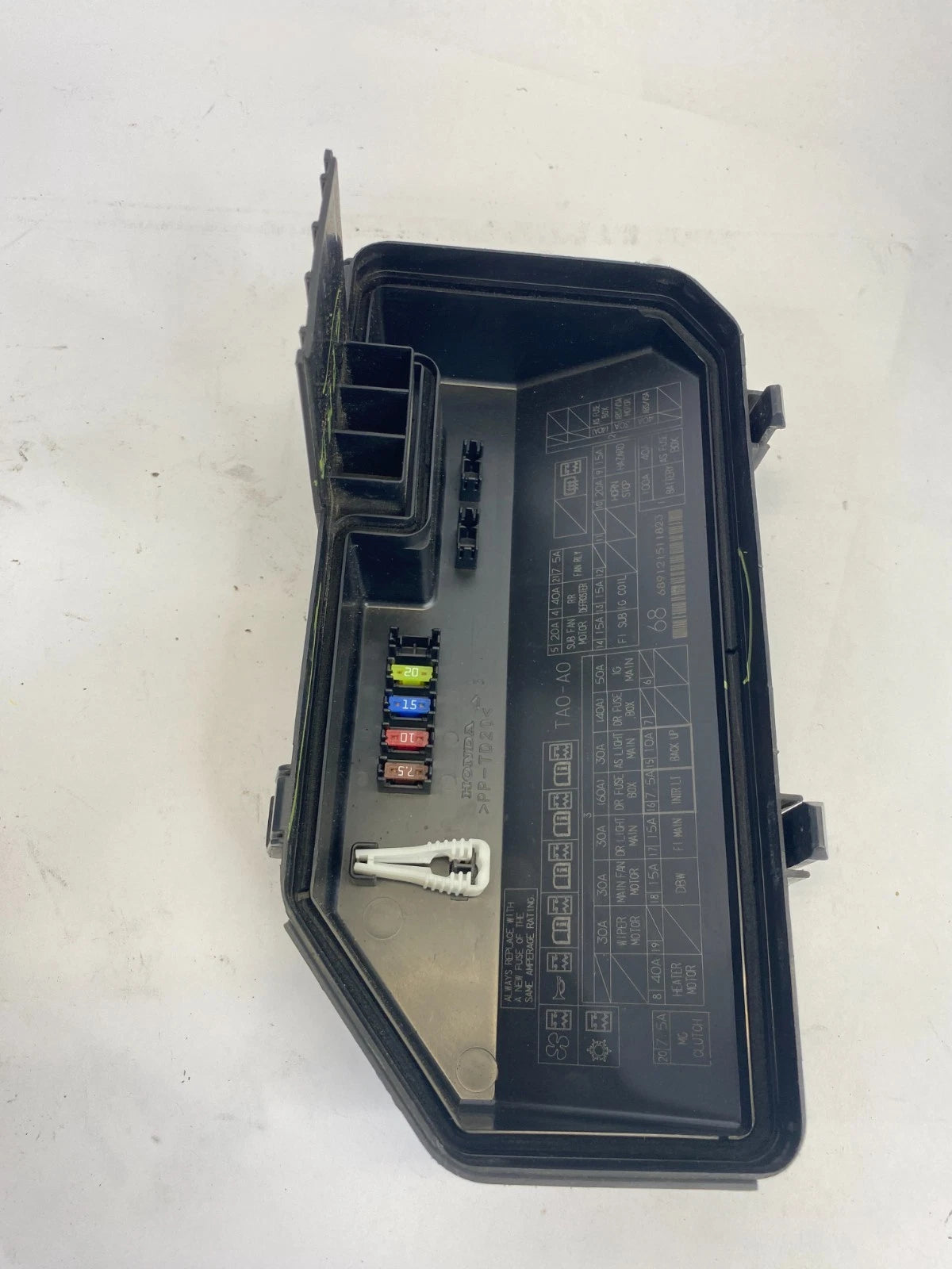 2008-2012 HONDA ACCORD 2.4L FWD ENGINE FUSE BOX RELAY JUNCTION BOX TA0-A0 OEM