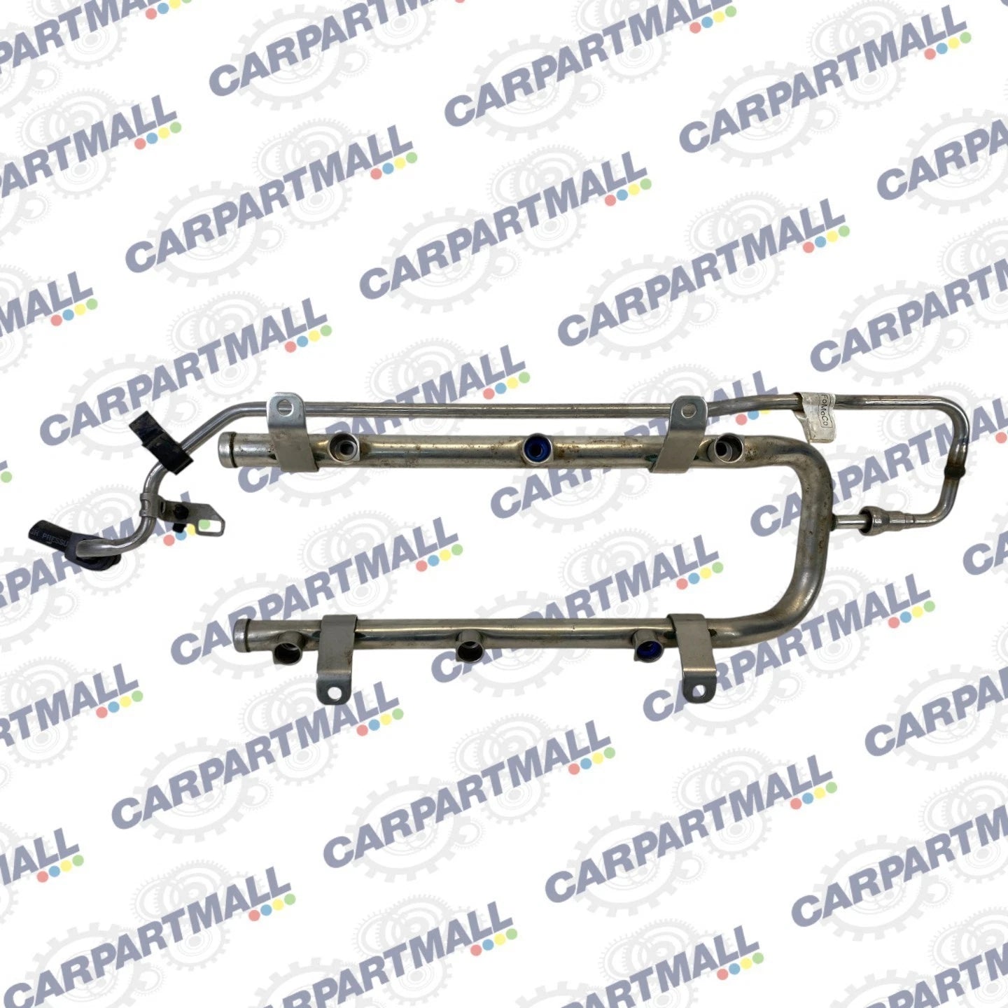 09-12 FORD FLEX 3.5L ENGINE FUEL SUPPLY INJECTION RAIL SET W /LINE 7T4E9F797 OEM