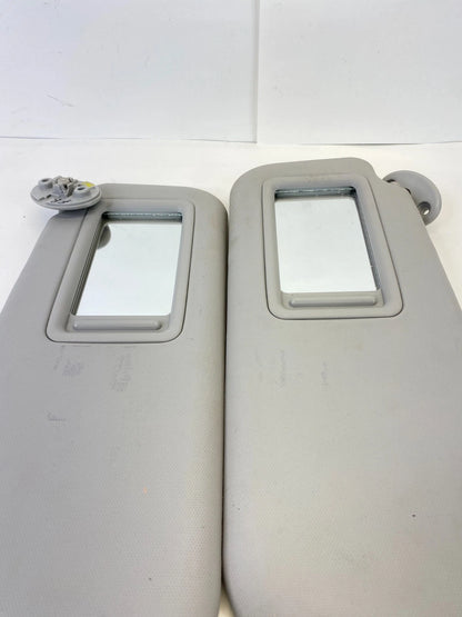 2014-2017 TOYOTA COROLLA LEFT & RIGHT SIDE SUNVISOR SHADE PAIR SET W/ MIRROR OEM