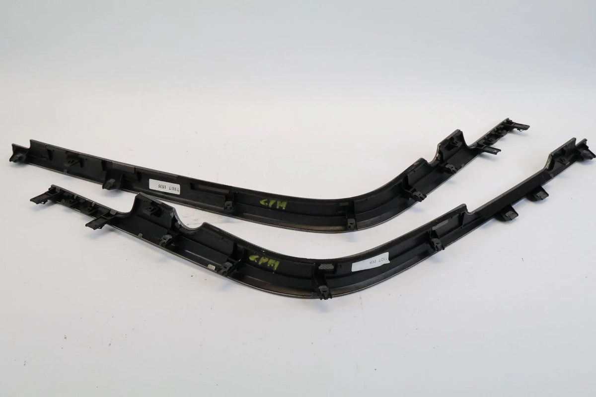 2007 2008 ACURA TL FR CENTER CONSOLE TRIM MOLDING BEZEL SET LH & RH SILVER OEM