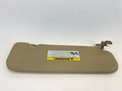 2011-2013 HYUNDAI ELANTRA FRONT LEFT SIDE SUNVISOR SUN VISOR SHADE W/ MIRROR OEM