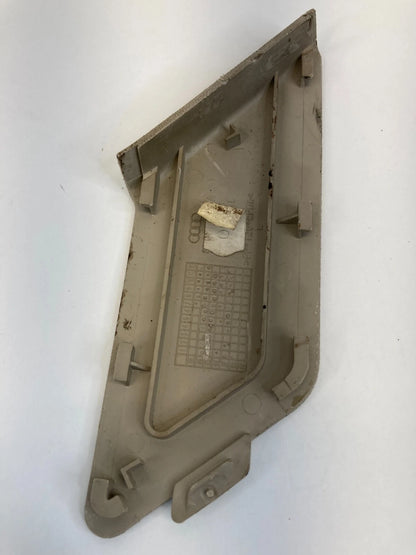 06-11 AUDI A6 02-08 A4 FRONT LEFT SEAT BELT TRACK CAP COVER TRIM 8E0882327A OEM