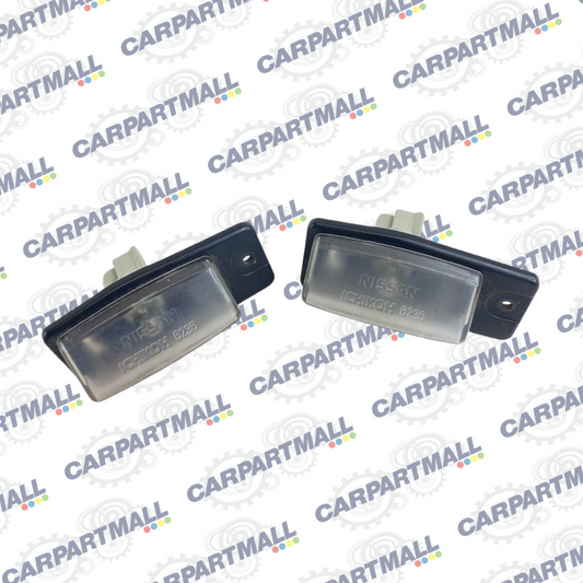 2010 2011 2012 Nissan Sentra Sedan Rear License Plate Light Lamp Set Pair OEM