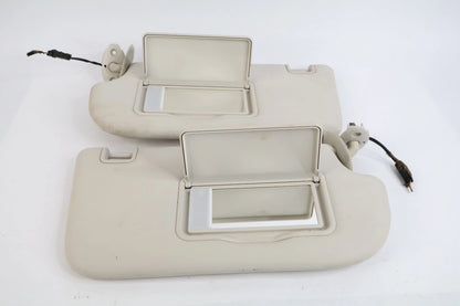 2013-2019 FORD ESCAPE DRIVER & PASSENGER SUNVISOR SHADE SET W MIRROR LIGHTED OEM
