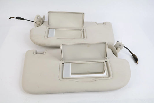 2013-2019 FORD ESCAPE DRIVER & PASSENGER SUNVISOR SHADE SET W MIRROR LIGHTED OEM