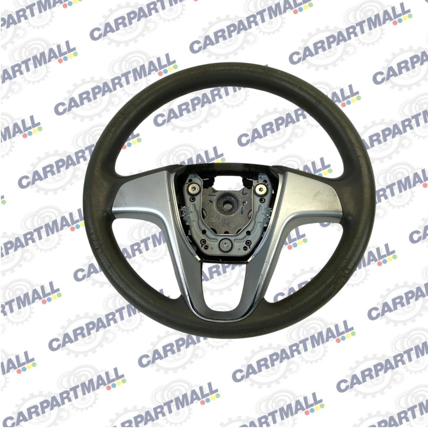 2012-2014 HYUNDAI ACCENT 1.6L L4 DRIVER SIDE STEERING WHEEL W/O SWITCHES OEM