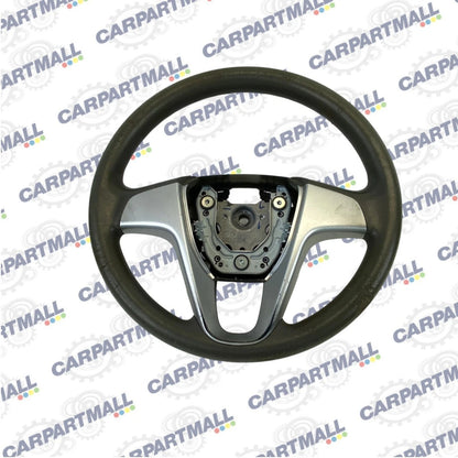 2012-2014 HYUNDAI ACCENT 1.6L L4 DRIVER SIDE STEERING WHEEL W/O SWITCHES OEM