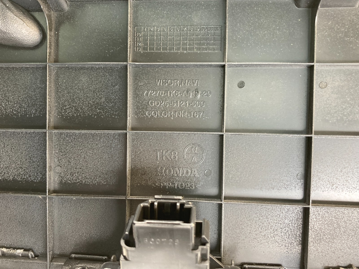 2011 2012 2013 Honda Odyssey Dash Cluster Climate Control Trim Bezel OEM