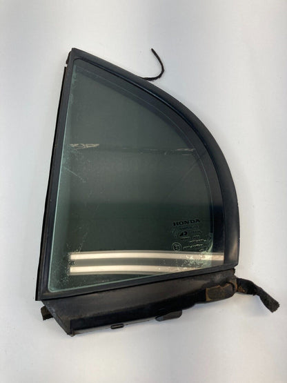 1996-2000 Honda Civic Sedan Rear Left Back Side Door Fixed Quarter Window Glass