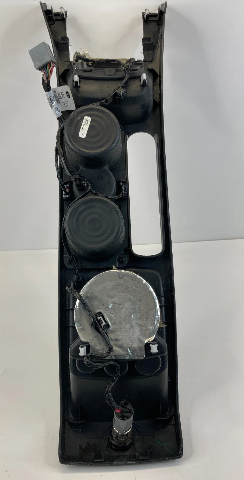 2011-2013 FORD FIESTA CENTER CONSOLE BASE FRAME PANEL W/ CUP HOLDER AE8354044D52