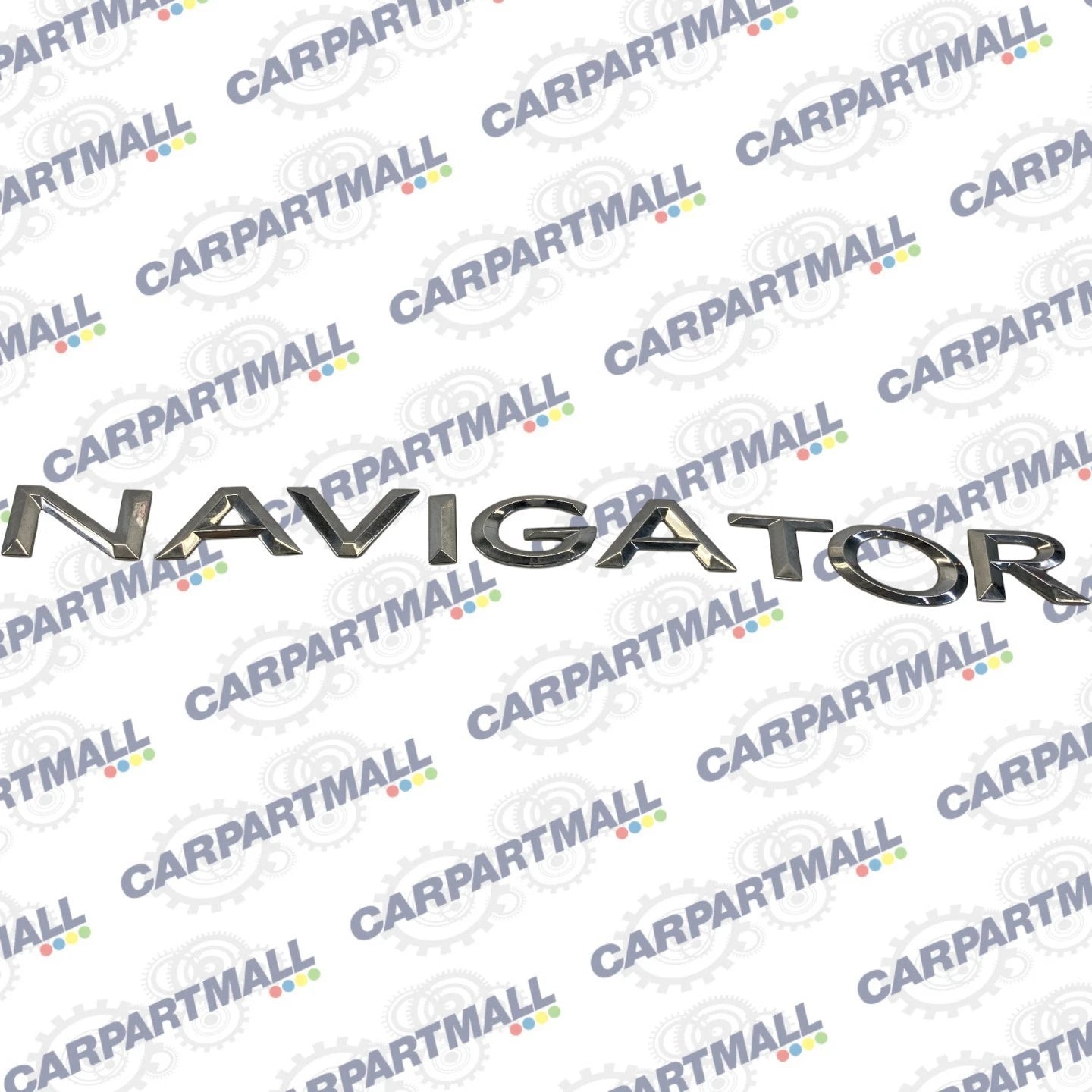 2003-2006 LINCOLN NAVIGATOR REAR TRUNK LID NAMEPLATE EMBLEM LOGO BADGE CHROME