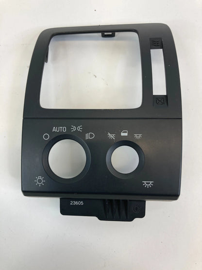 2005-2007 BUICK TERRAZA DASH LEFT SIDE HEADLIGHT SWITCH BEZEL TRIM 15119212 OEM