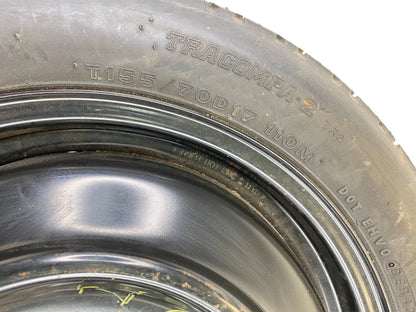 2007-2009 LEXUS GS350 EMERGENCY SPARE TIRE WHEEL COMPACT DONUT T155/70D17 110M