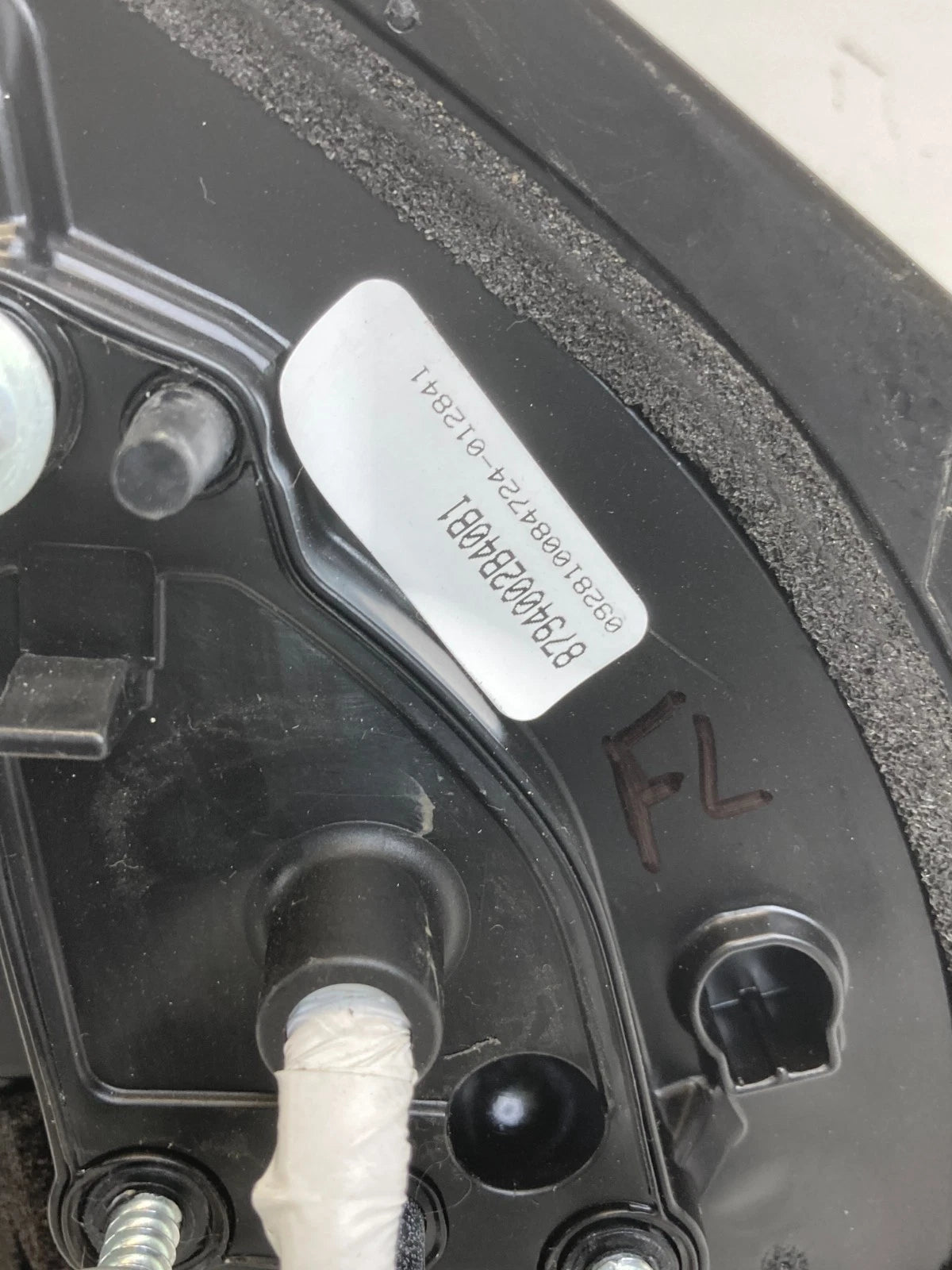 2009-2013 TOYOTA COROLLA LEFT DRIVER SIDE VIEW POWER DOOR MIRROR W/ HEATED