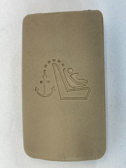 06-08 Lexus IS250 IS350 Rear Seat Child Restraint Anchor Plate Cover Trim OEM