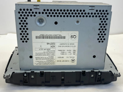 2001-2005 MERCEDES W203 C240 AM/FM RADIO CD DISC PLAYER A203-827-39-42 OEM