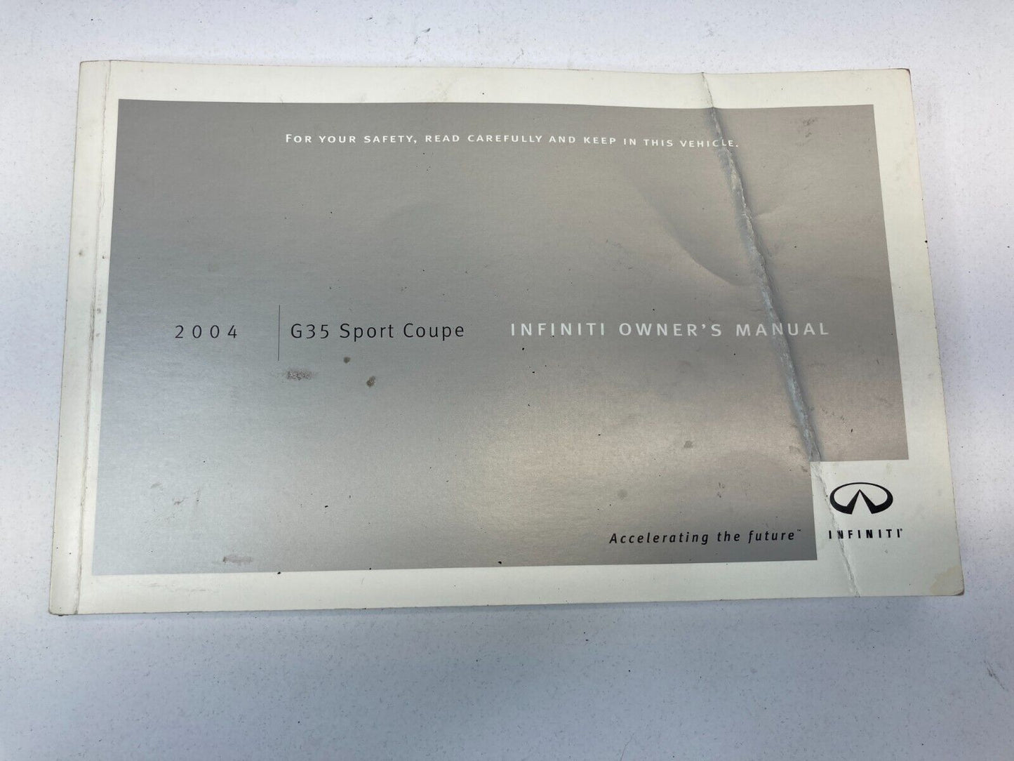 2004 Infiniti G35 Coupe Owner's Manual Warranty Information Booklet W/ Case