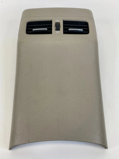 10 11 12 13 SUZUKI KIZASHI REAR CENTER CONSOLE COVER W/ AIR VENTS BEIGE OEM