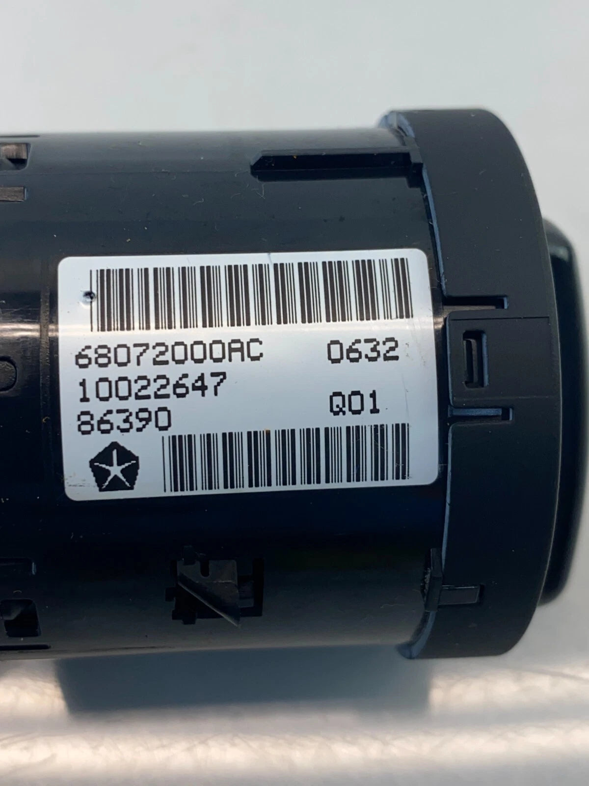 2012-2015 RAM CARGO VAN HEADLIGHT DIMMER SWITCH ASSEMBLY OEM 68072000AC