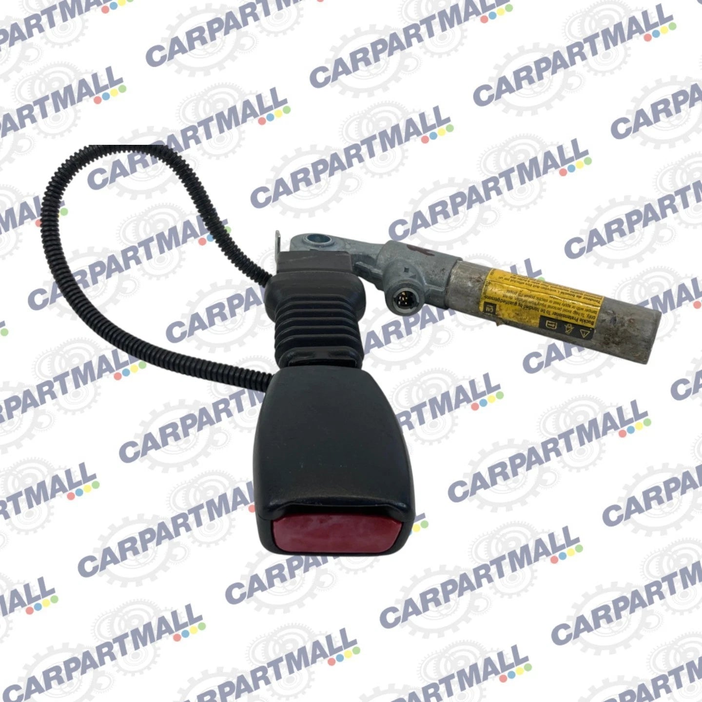 05-11 CADILLAC STS REAR LEFT SIDE SEAT BELT BUCKLE RECEIVER W/ PRETENSIONER OEM