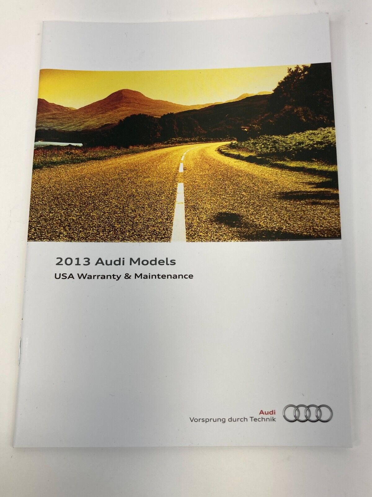 2013 Audi A4 Owners Manual Quick Reference Guide Book Set w/ Case OEM