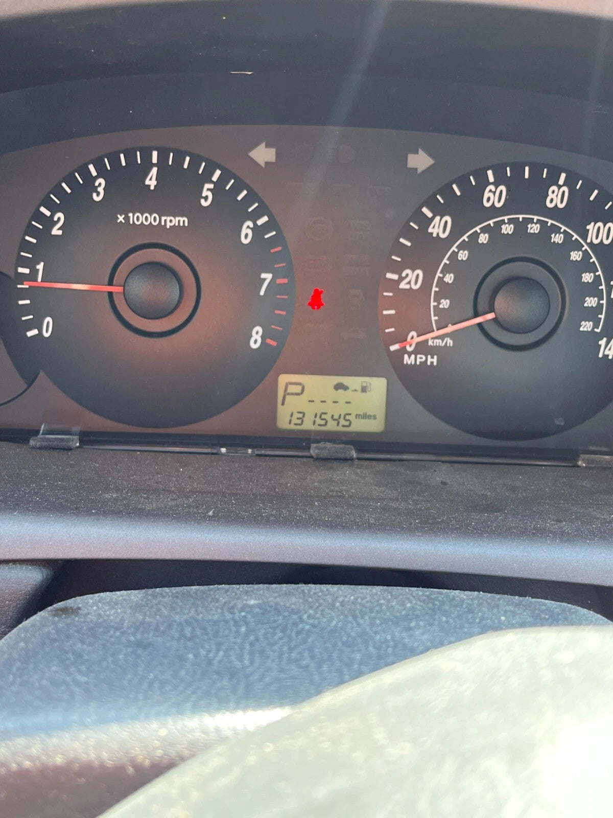 04-06 HYUNDAI ELANTRA A/T SPEEDOMETER INSTRUMENT CLUSTER GAUGES 131K MILES OEM