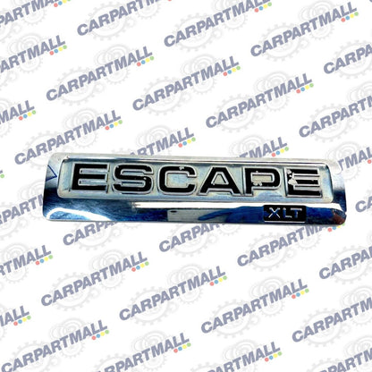 08-12 Ford Escape XLT Rear Trunk Hatch Lid Emblem Badge Logo 8L84-7843156-AA