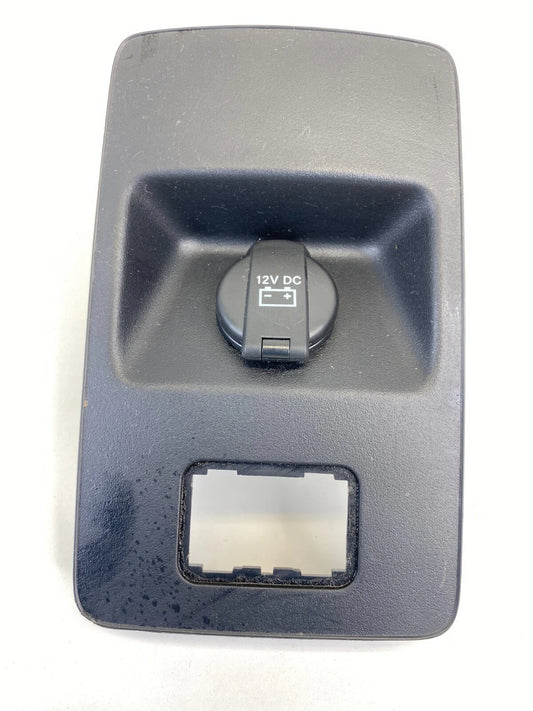 2011-2017 DODGE JOURNEY REAR CENTER CONSOLE POWER OUTLET BEZEL TRIM 100001080