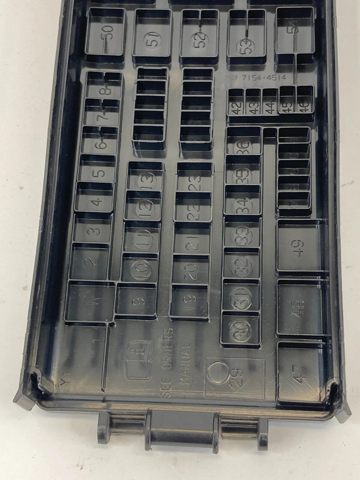 2002-2005 FORD EXPLORER MERCURY MOUNTAINEER ENGINE FUSE RELAY BOX COVER LID OEM