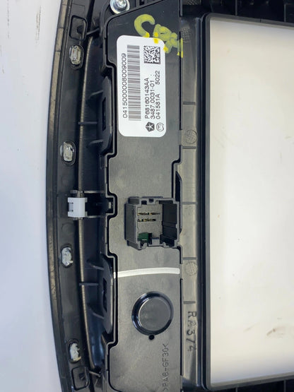 15-17 CHRYSLER 200 DASH RADIO TRIM BEZEL W/ AIR VENT & HAZARD SWITCH 68160143AA