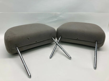 2000-2005 CHEVROLET IMPALA FRONT SEAT HEADREST LEFT & RIGHT HEAD REST CLOTH GRAY