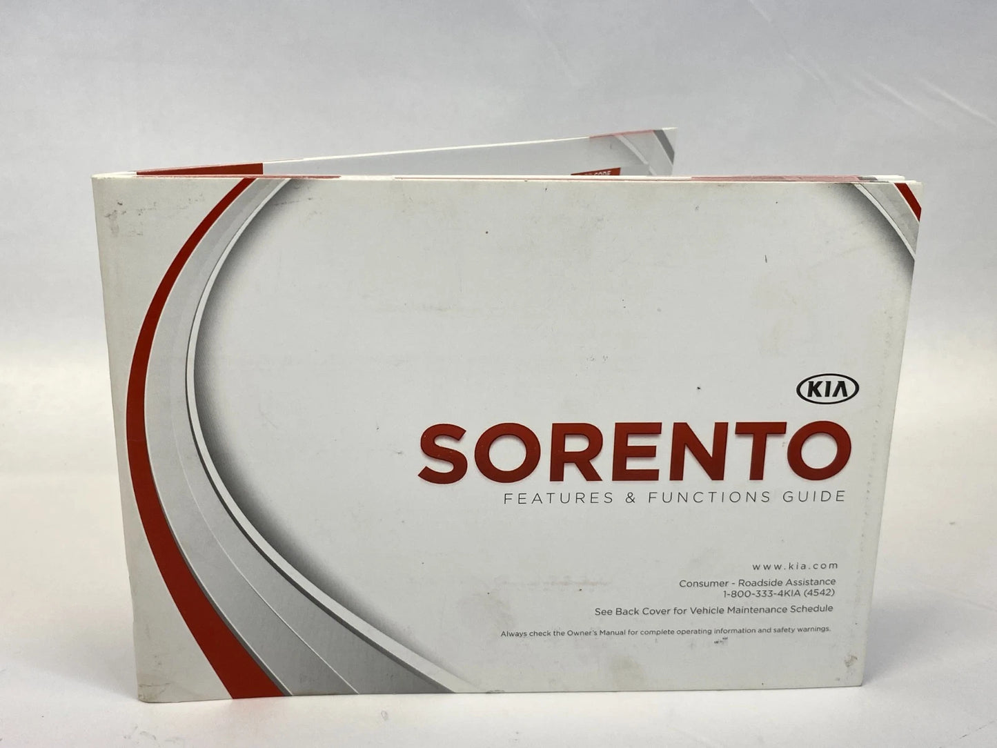 2015 KIA SORENTO SX SPORT OWNERS MANUAL INFORMATION GUIDE BOOK W/ CASE OEM