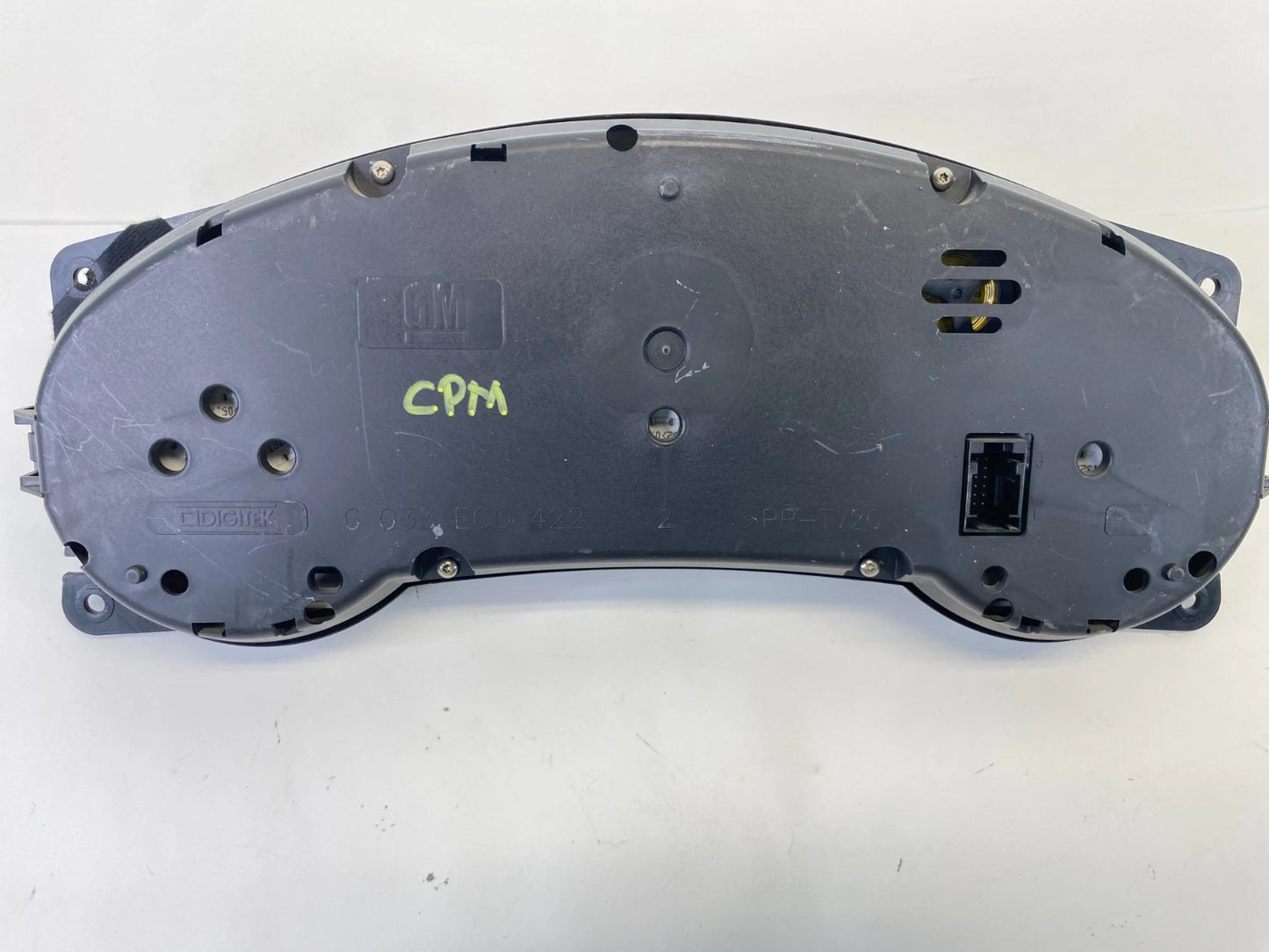 2007-2010 SAAB 9-3 SEDAN SPEEDOMETER INSTRUMENT CLUSTER UNKNOWN MILES 12776072