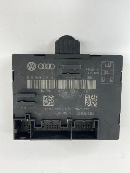 2013-2016 Audi A4 Rear Right Side Door Locking Control Module 8T0-959-795-Q