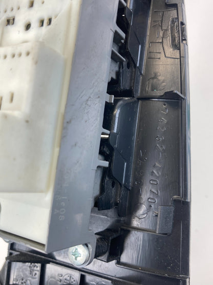 2006-2012 Toyota RAV4 Front Left Driver Master Window Switch & Bezel 74232-42070