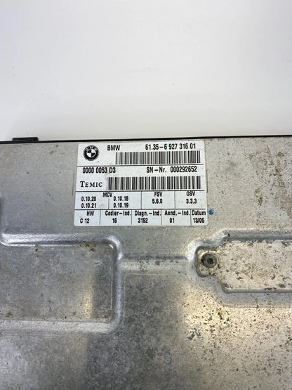 2004-2007 BMW 530I 3.0L FRONT LEFT DRIVER SEAT CONTROL MODULE 61356927316 OEM