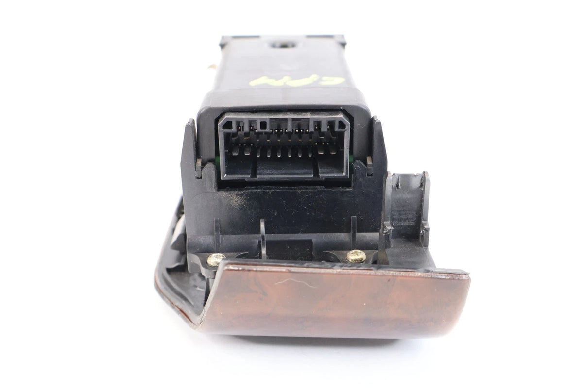 03-05 HONDA PILOT FRONT LEFT DRIVER MASTER DOOR WINDOW SWITCH CONTROL WOOD OEM