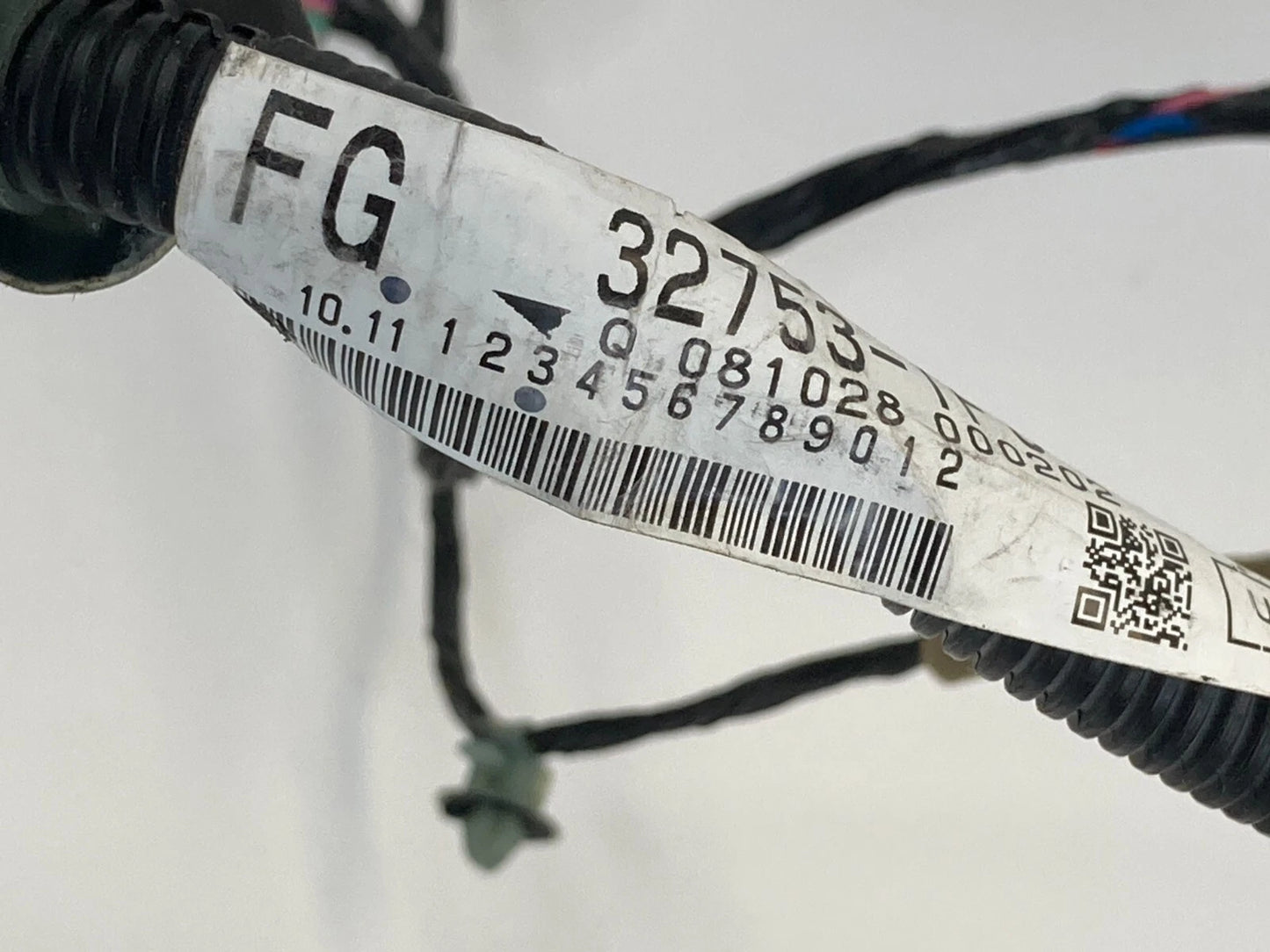 09-13 HONDA FIT REAR RIGHT SIDE DOOR WIRE WIRING HARNESS CABLE 32753-TF0-G301