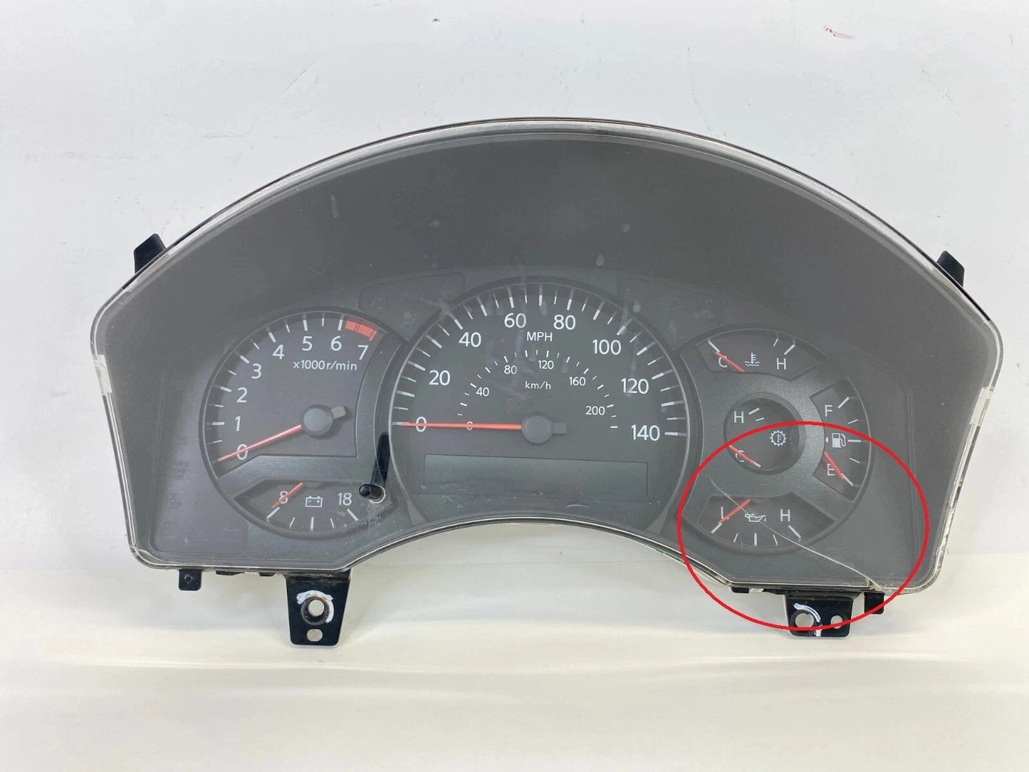 05-07 NISSAN ARMADA SPEEDOMETER INSTRUMENT CLUSTER GAUGES 221K OEM 24810-7S01A