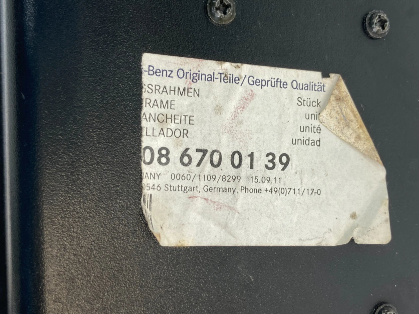 1999-2003 MERCEDES-BENZ CLK430 CENTER CONSOLE STORAGE TRAY BOX COMPARTMENT OEM