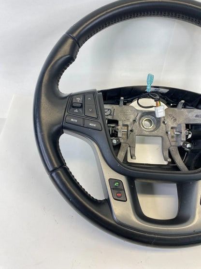 2014 2015 KIA SORENTO STEERING WHEEL W/ MULTIFUNCTIONAL CONTROL SWITCH ASSY OEM